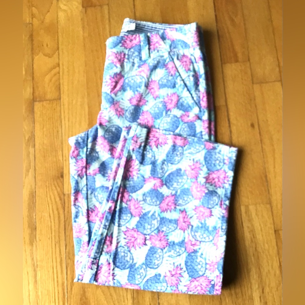 Vineyard Vines Pineapple Print Pants size 0
